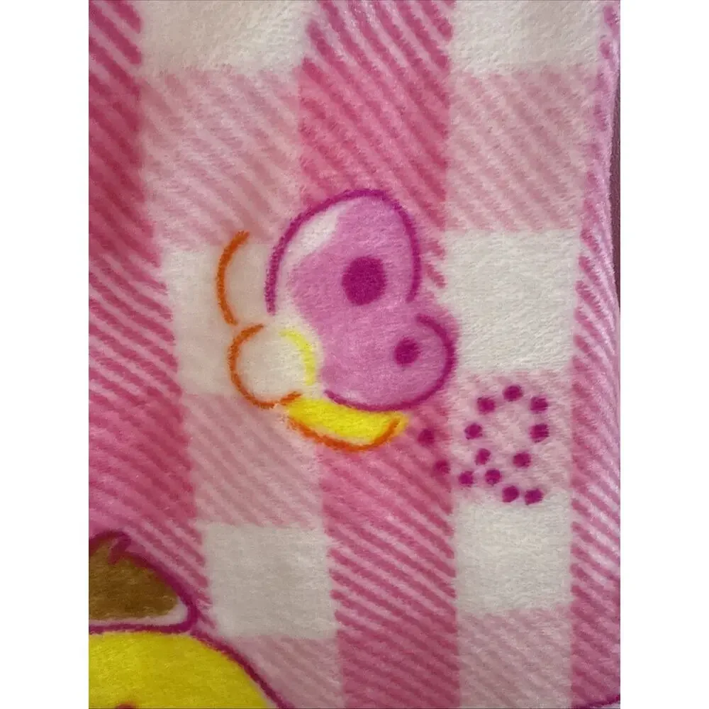 Hello Kitty & Friends Throw Blanket Pink Butterfly Forest Neon 2026 Sanrio